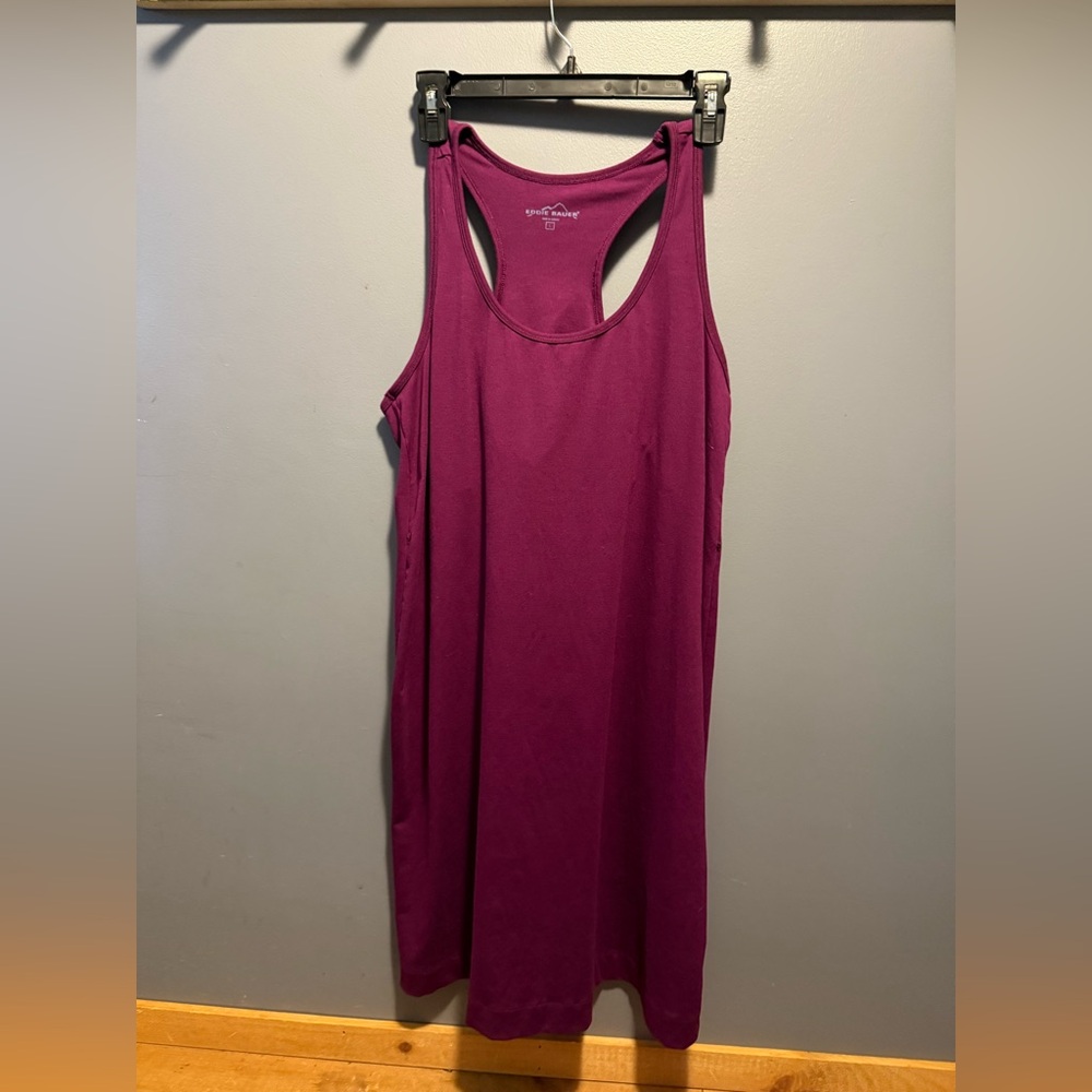 Eddie Bauer Women's Magenta Tank Dress